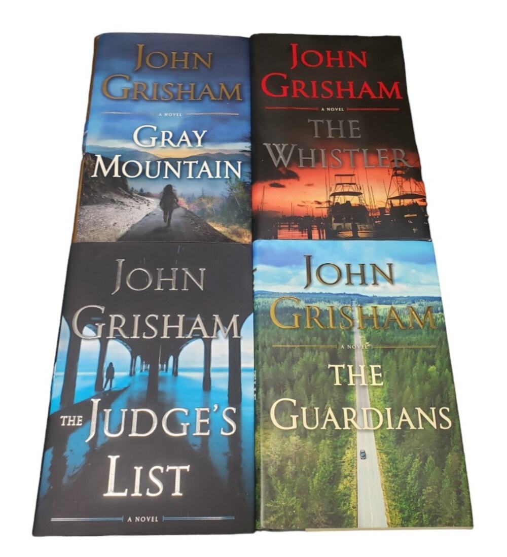 John Grisham Hardback Book Bundle Gray Mountain The Whistler Judge's Guardians